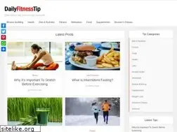 Sites similar to dailyfitnesstip.com