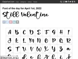 Sites similar to dailyfont.com