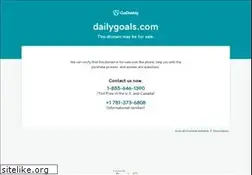 Sites similar to dailygoals.com
