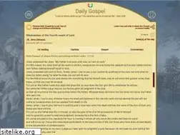 Sites similar to dailygospel.org