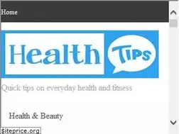 Sites similar to dailyhealth.tips