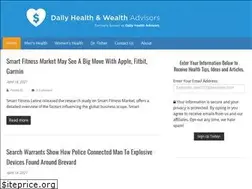 Sites similar to dailyhealthandwealthadvisors.com