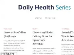 Sites similar to dailyhealthseries.com