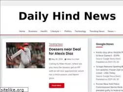 Sites similar to dailyhindnews.com