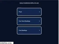 Sites similar to dailyhoroscope.co.uk