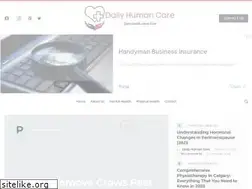 Sites similar to dailyhumancare.com