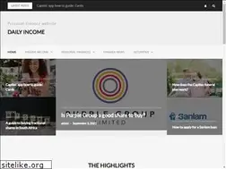 Sites similar to dailyincome.co.za