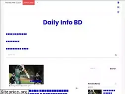 Sites similar to dailyinfobd.com