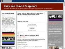 Sites similar to dailyjobhuntsingapore.blogspot.com