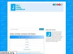 Sites similar to dailyjumbleanswers.com