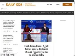 Sites similar to dailykos.org