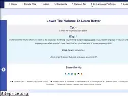 Sites similar to dailylanguagetip.com