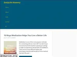 Sites similar to dailylifemastery.com