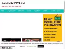 Sites similar to dailym3uiptv.com