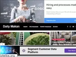 Sites similar to dailymakan.com