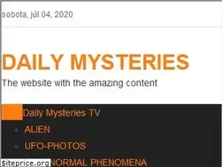 Sites similar to dailymysteries.com