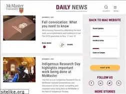 Sites similar to dailynews.mcmaster.ca