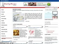 Sites similar to dailynewsparis.com