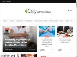 Sites similar to dailynutritionnews.com
