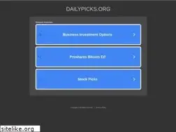 Sites similar to dailypicks.org