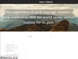 Sites similar to dailypoetry.me