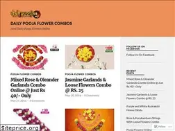 Sites similar to dailypoojaflowercombos.wordpress.com