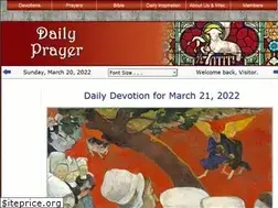 Sites similar to dailyprayer.us
