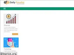 Sites similar to dailypricelist.com