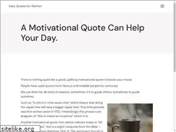 Sites similar to dailyquotes4women.com