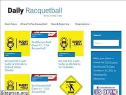 Sites similar to dailyracquetball.com