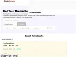 Sites similar to dailyremote.com