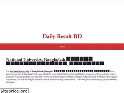 Sites similar to dailyresultbd.com
