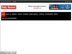 Sites similar to dailyreviewonline-ng.com