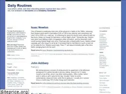 Sites similar to dailyroutines.typepad.com