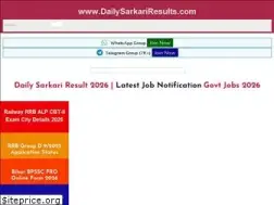 Sites similar to dailysarkariresults.com