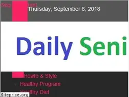 Sites similar to dailyseniorhealth.com