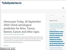 Sites similar to dailystories.in