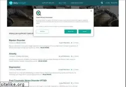 Sites similar to dailystrength.org