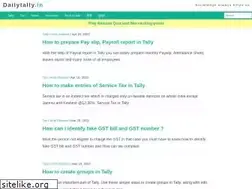 Sites similar to dailytally.in