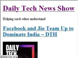 Sites similar to dailytechnewsshow.com