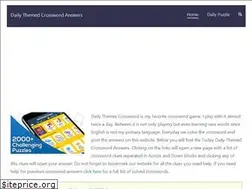 Sites similar to dailythemedanswers.com