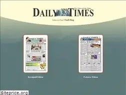 Sites similar to dailytimeskp.com