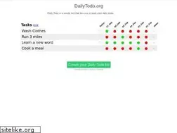 Sites similar to dailytodo.org