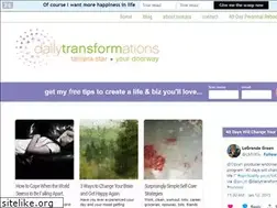 Sites similar to dailytransformations.com