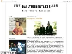 Sites similar to dailyundertaker.com