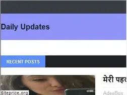 Sites similar to dailyupdate29.blogspot.com