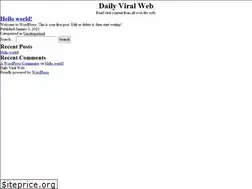 Sites similar to dailyviralweb.com