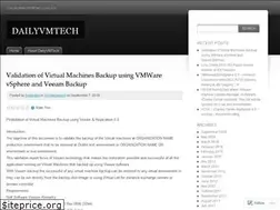 Sites similar to dailyvmtech.wordpress.com