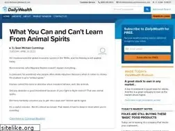 Sites similar to dailywealth.com
