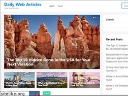 Sites similar to dailywebarticles.com